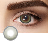 Gradient Girl Brown Prescription Colored Contact Lenses
