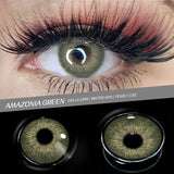 Amazonia Green Colored Contact Lenses