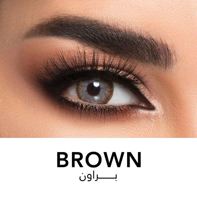 Athena Brown Colored Contact Lenses