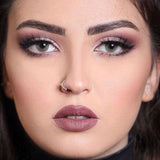 Athena Olivine Colored Contact Lenses