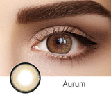 Aurum Brown  Colored Contact Lenses