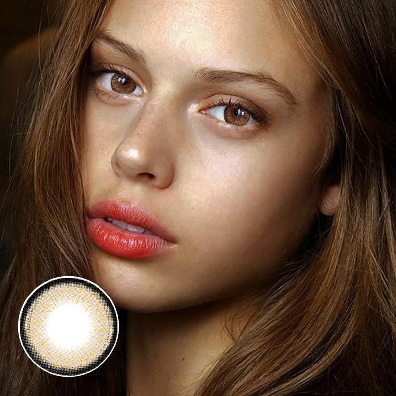 Aurum Brown  Colored Contact Lenses