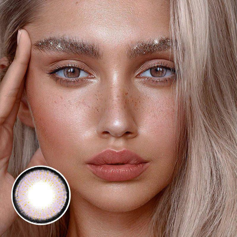 Aurum Violet  Colored Contact Lenses
