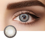 Black Swan Grey Prescription Colored Contact Lenses