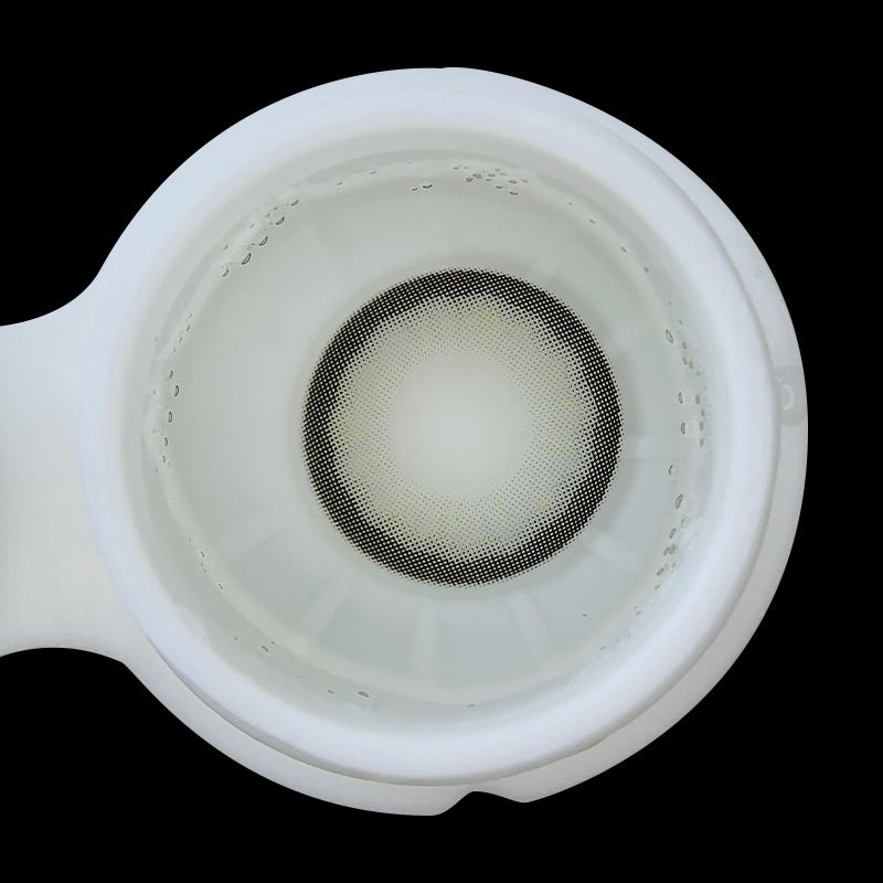 Black Swan Grey Prescription Colored Contact Lenses