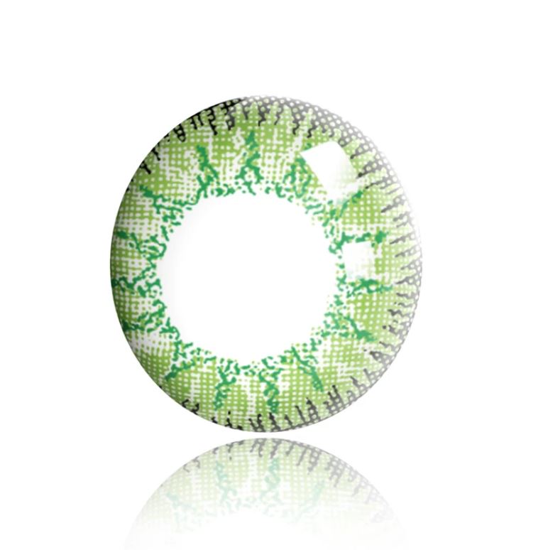 Bright Forest Green Colored Contact Lenses