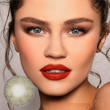 Butterfly Fairy Gray Colored Contact Lenses