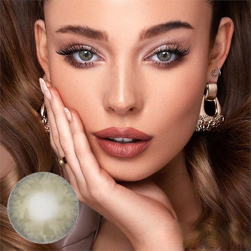 Butterfly Fairy Gray Colored Contact Lenses