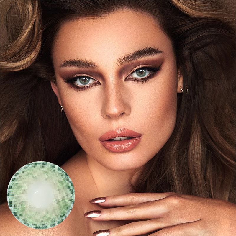 Butterfly Fairy Green Colored Contact Lenses