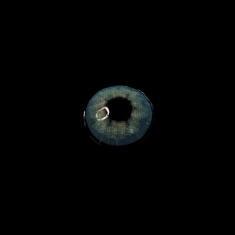 Caramelize Blue Colored Contact Lenses