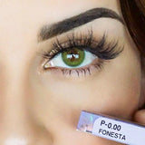 Caramelize FONESTA Green Colored Contact Lenses