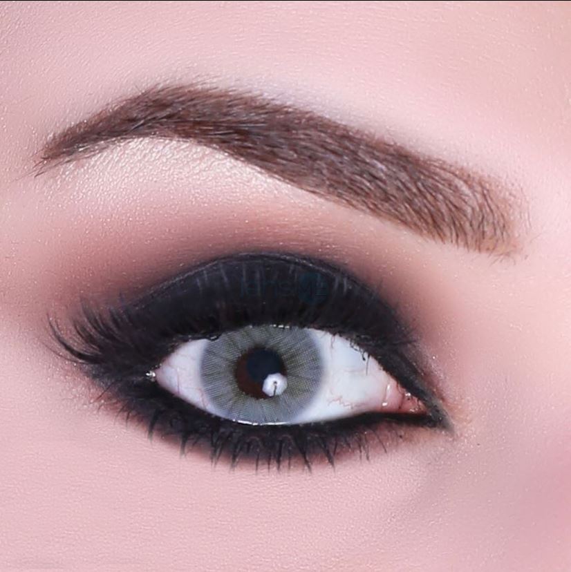 Caramelize Gray  Colored Contact Lenses