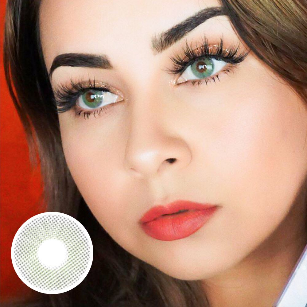 Caramelize Gray  Colored Contact Lenses