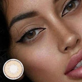 Caramelize Monros co Brown Colored Contact Lenses