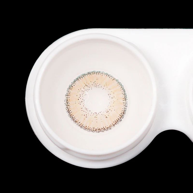 Caramelize Monros co Brown Colored Contact Lenses