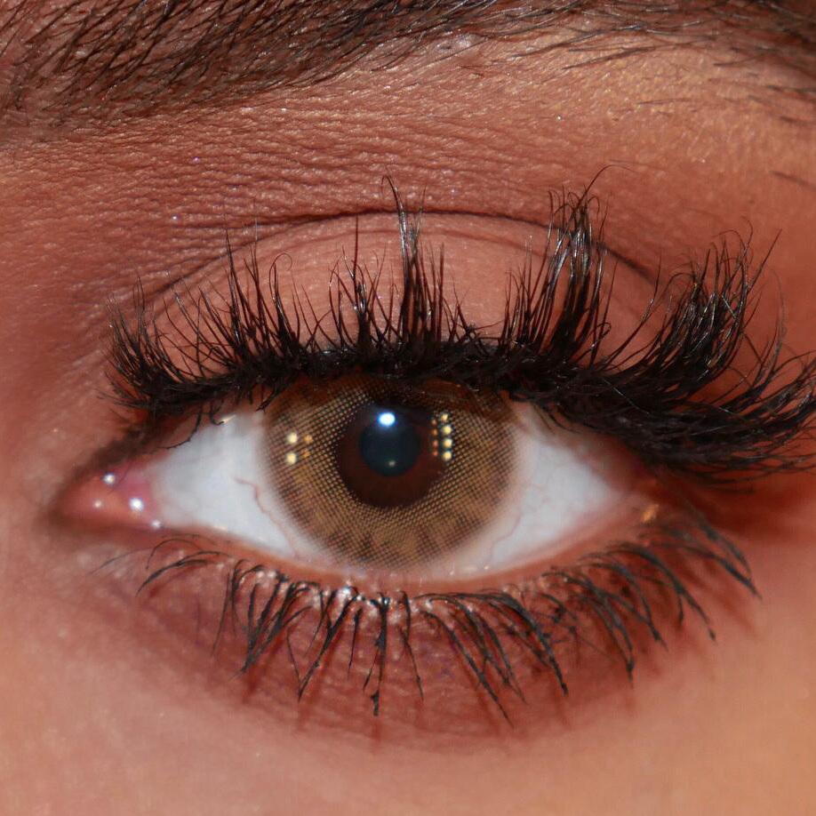 Caramelize TAN Brown Colored Contact Lenses