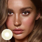 Caramelize TAN Brown Colored Contact Lenses