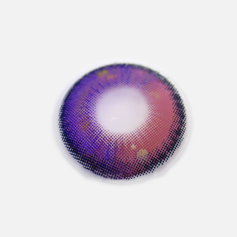 Cardcaptor Purple Colored Contact Lenses
