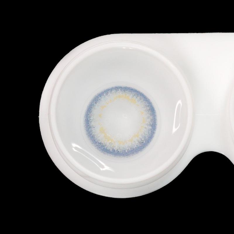 Caribbean Blue Colored Contact Lenses
