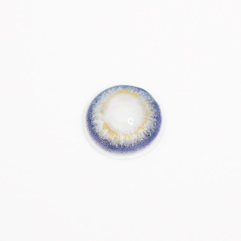 Caribbean Blue Colored Contact Lenses