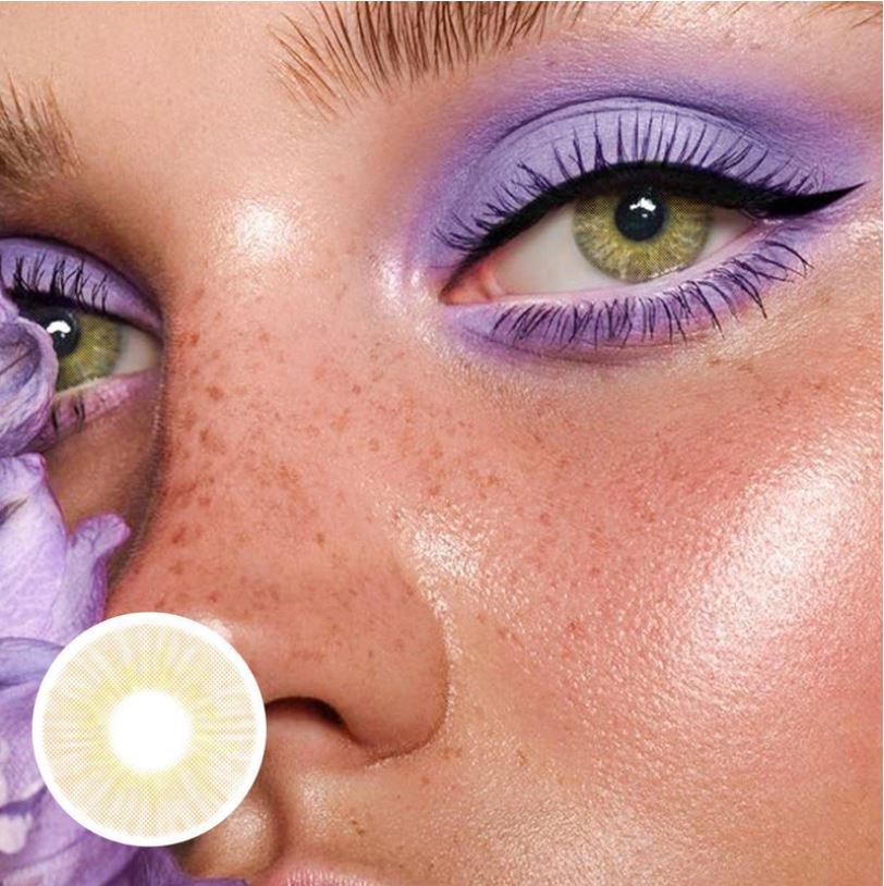 Cherry Lumirere Brown Colored Contact Lenses