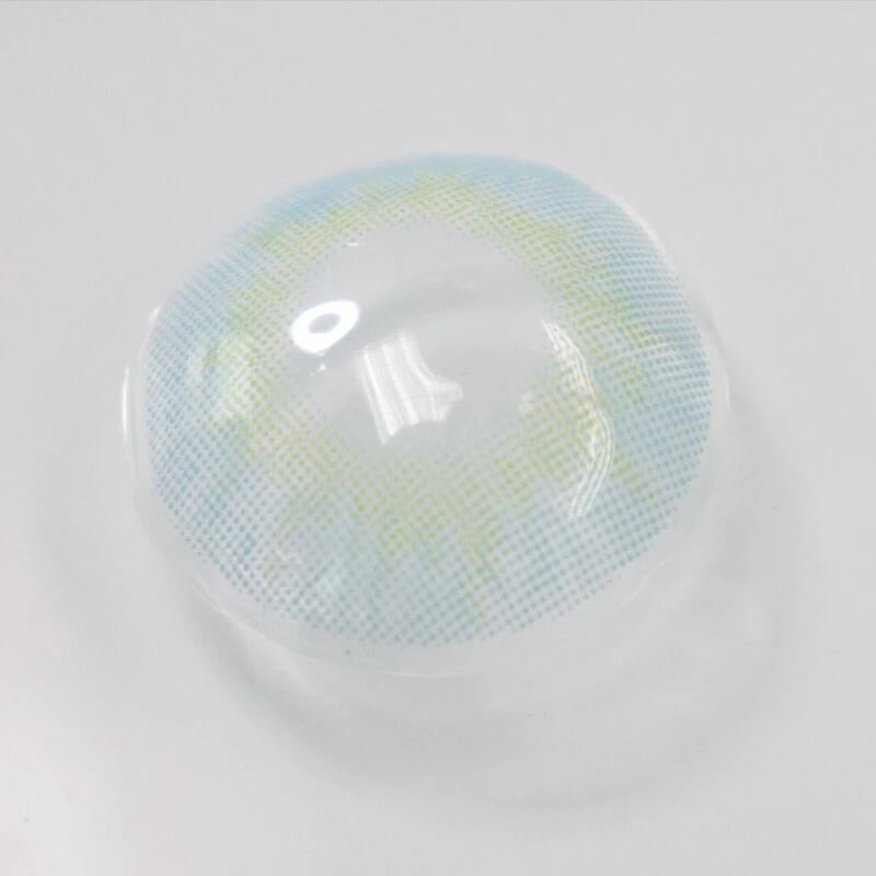Cherry Sky Blue Colored Contact Lenses