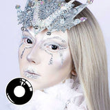 Circle Block White block Colored Contact Lenses