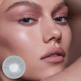 Cloud Black Colored Contact Lenses