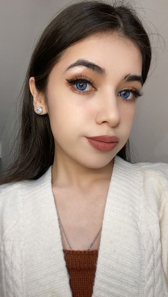 Cocktail Margarita Blue Colored Contact Lenses