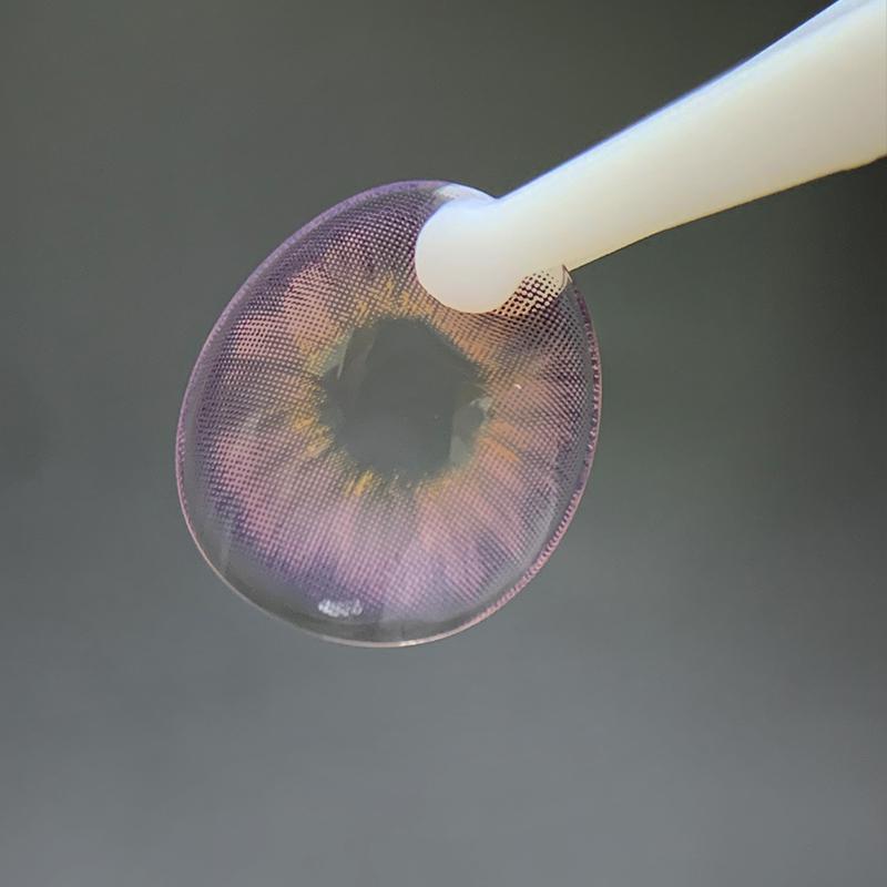 Cold Ice Purple Colored Contact Lenses