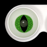 Cosplay Cat eyes snake eyes green Colored Contact Lenses