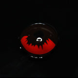 Cosplay Kamado Tanjirou Red Colored Contact Lenses