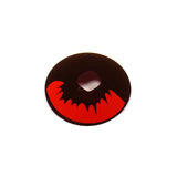 Cosplay Kamado Tanjirou Red Colored Contact Lenses