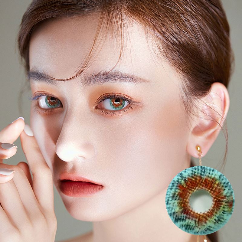 Cosplay Marie Antoinette Blue Colored Contact Lenses