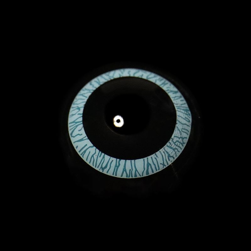 Cosplay Nebulos Blue Colored Contact Lenses
