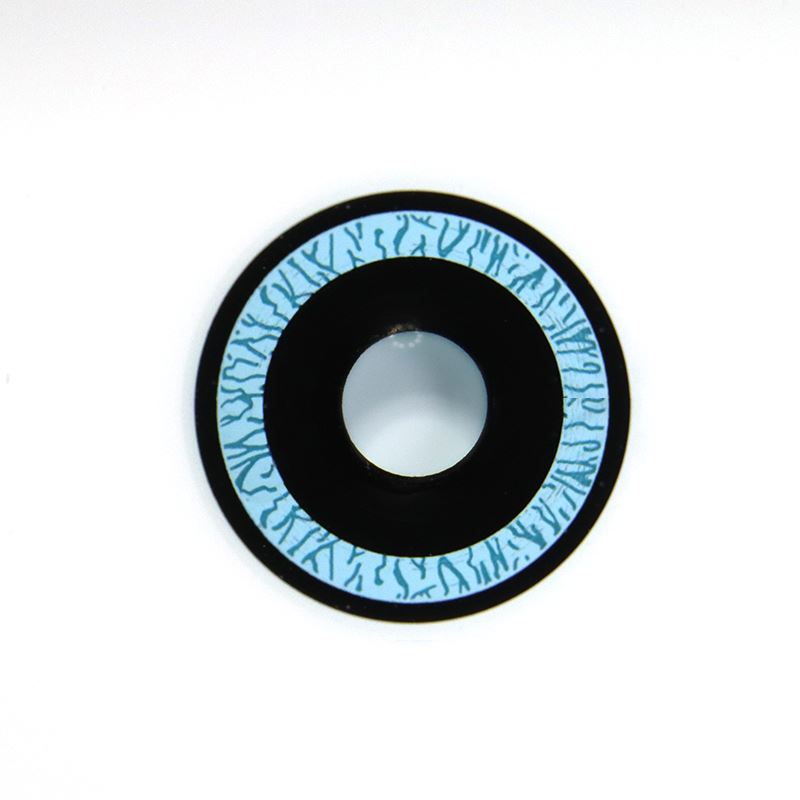 Cosplay Nebulos Blue Colored Contact Lenses