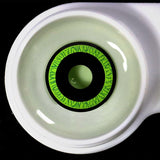 Cosplay Nebulos Green Colored Contact Lenses