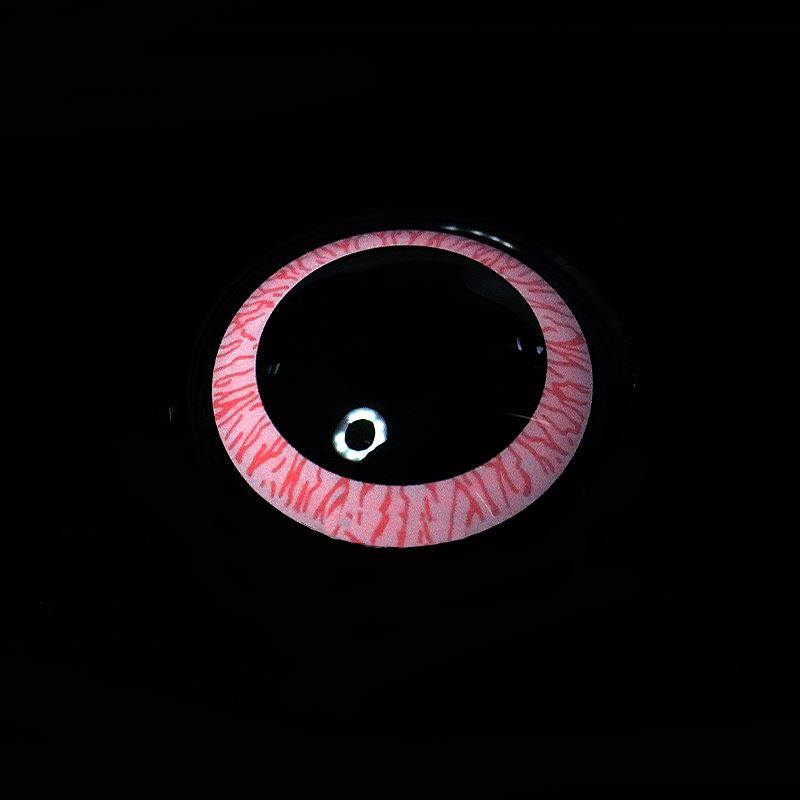 Cosplay Nebulos Pink Colored Contact Lenses