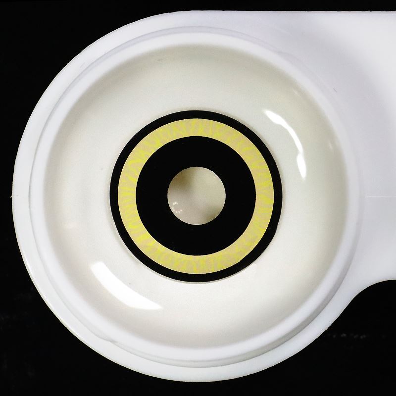 Cosplay Nebulos Yellow Colored Contact Lenses