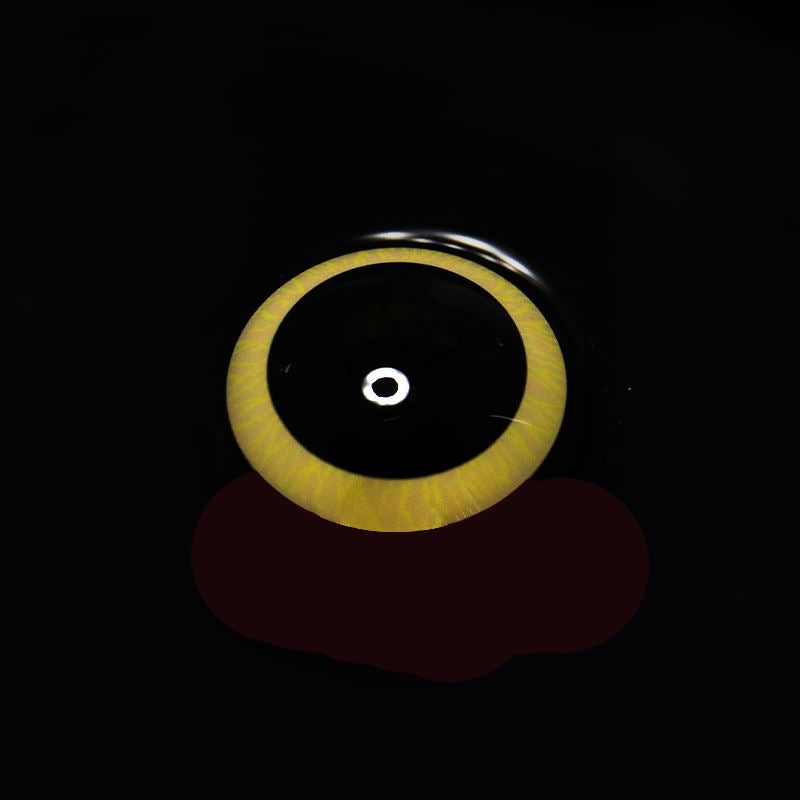 Cosplay Nebulos Yellow Colored Contact Lenses