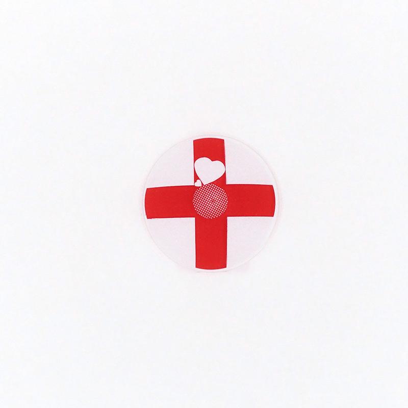 Cosplay Red cross Colored Contact Lenses