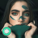 Cosplay Special hot sell style Green Manson Colored Contact Lenses