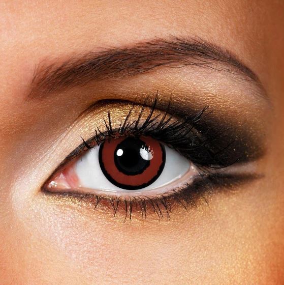Cosplay VOLDEMORT Red Colored Contact Lenses