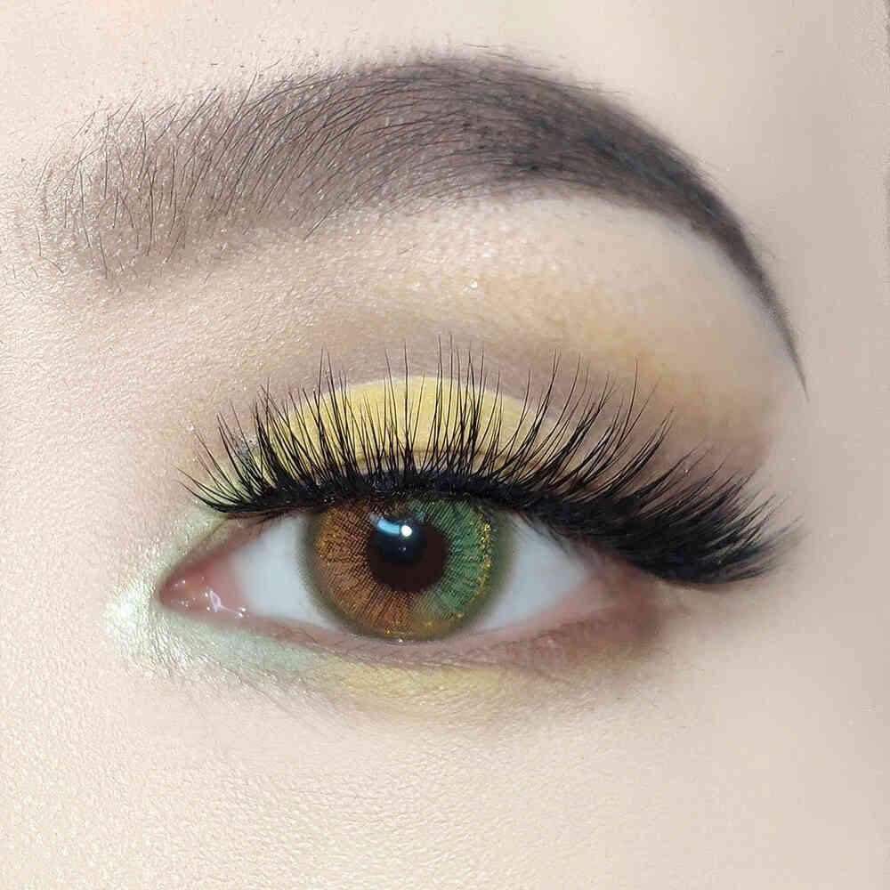 Firmament Green Prescription Colored Contact Lenses
