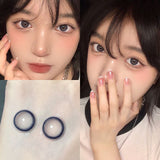 Fog Ice Blue Prescription Colored Contact Lenses