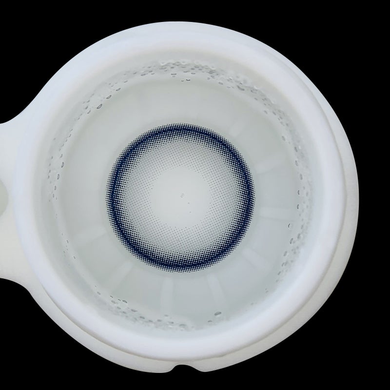 Fog Ice Blue Prescription Colored Contact Lenses
