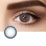 Fog Ice Blue Prescription Colored Contact Lenses