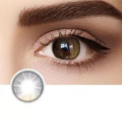 Gradient Girl Black Prescription Colored Contact Lenses