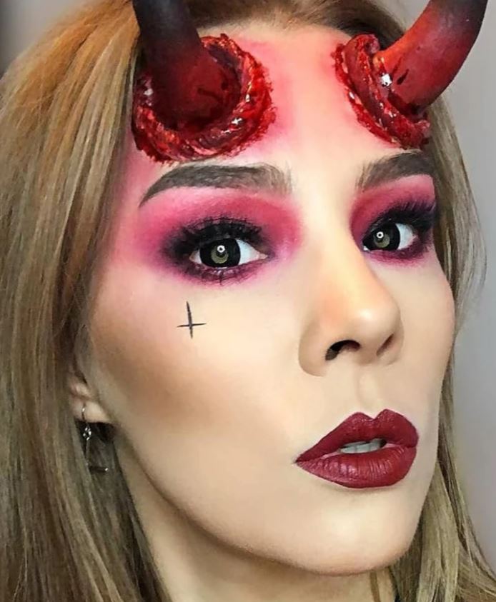 Halloween Blackout Colored Contact Lenses