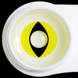 Halloween cat eye yellow Colored Contact Lenses